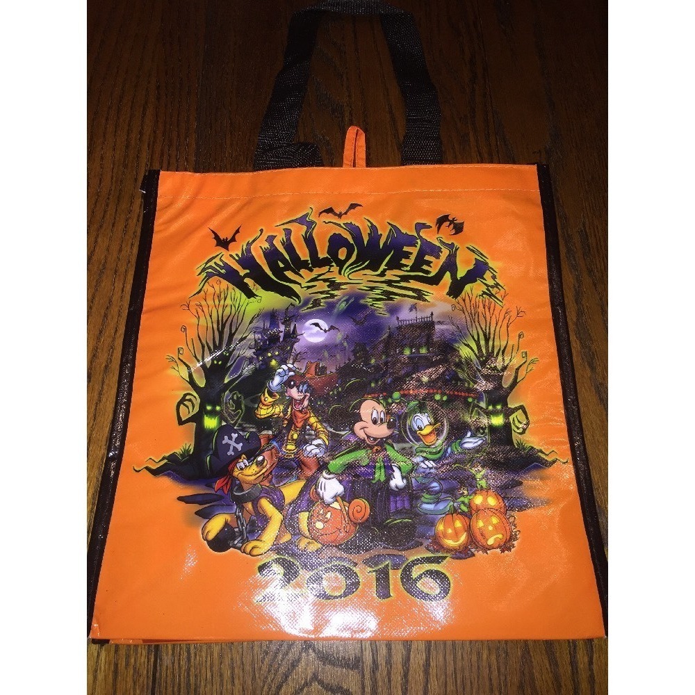 Mickey Mouse & Friends 2016 Halloween Tote Bag Trick or Treat Disney Parks